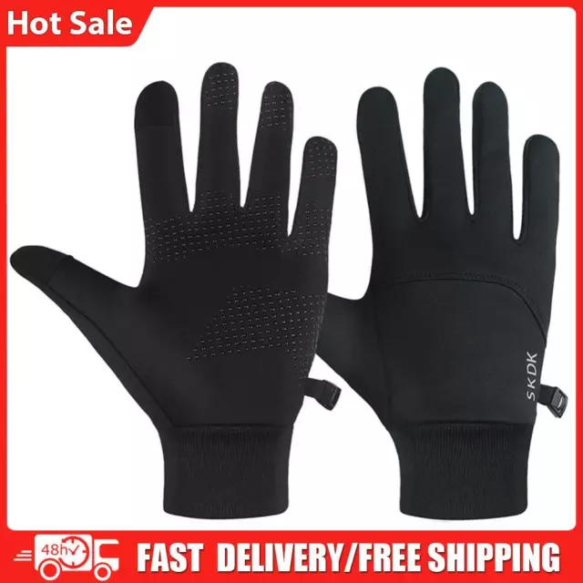 Winter Warm Gloves Touch Screen Cycling Motorcycle Anti Slip Mittens (M)