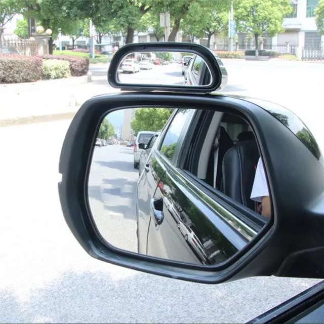 Car Wide Angle Mirror Convex Rearview Side View Mirror Blind Spot Mirrors H.-wf