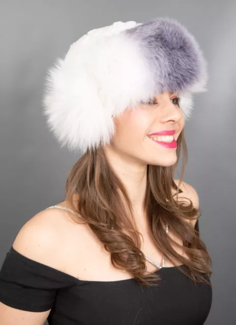 794 New Wonderful Real Rex Chinchilla Hat Luxury Fur Beautiful Look