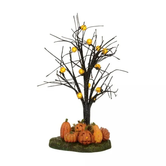 Dept 56 LIT JACK O LANTERN TREE Halloween Village 4057631 BRAND NEW IN BOX