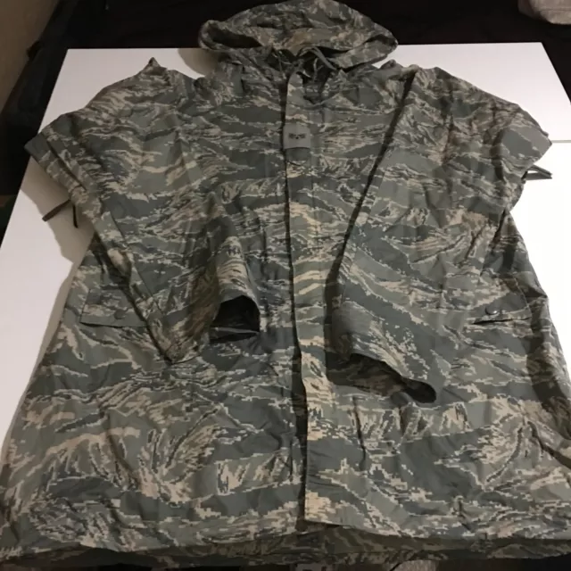 US Military Improved Rainsuit Parka Adult Size Small Hoodie Camo ORC Industries US Military Improved Rainsuit Parka Adult Size Small Hoodie Camo ORC Industries