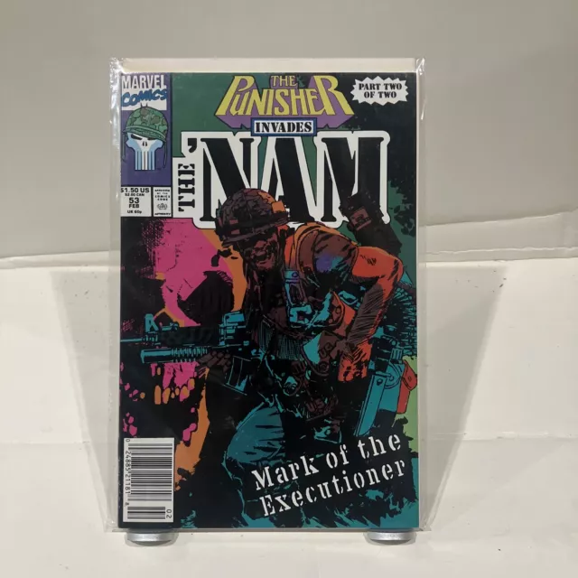 The 'Nam #53 Marvel Comics 1991 Punisher Invades 'Nam The 'Nam #53 Marvel Comics 1991 Punisher Invades 'Nam