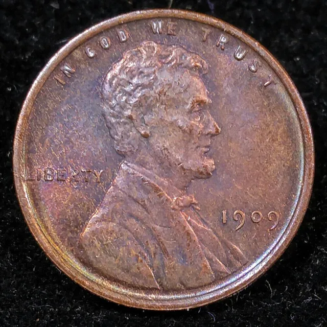 1909 1c Lincoln Head Wheat Cent Roll Of 50 Coins (Good to UNC, Some W/ VDB)