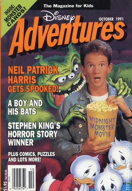 Disney Adventures Digest Vol. 1 #12 VG/FN 5.0 1991 Stock Image Low Grade