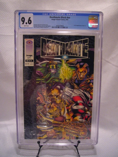 Image Comic Deathmate Black #nn 9/93 CGC 9.6 Graded - White Pages