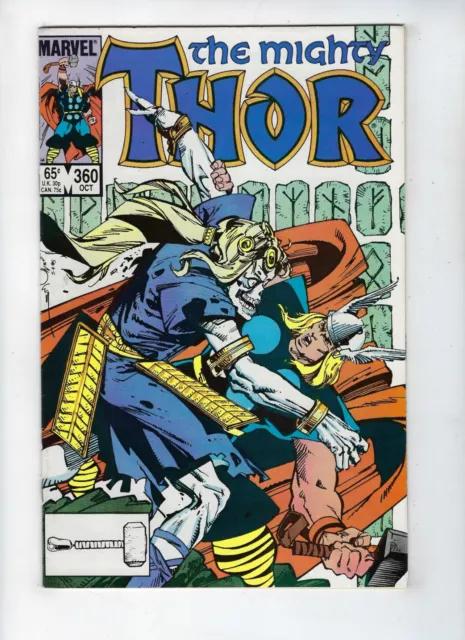 Thor # 360 Walter Simonson story/art Oct 1985 VF