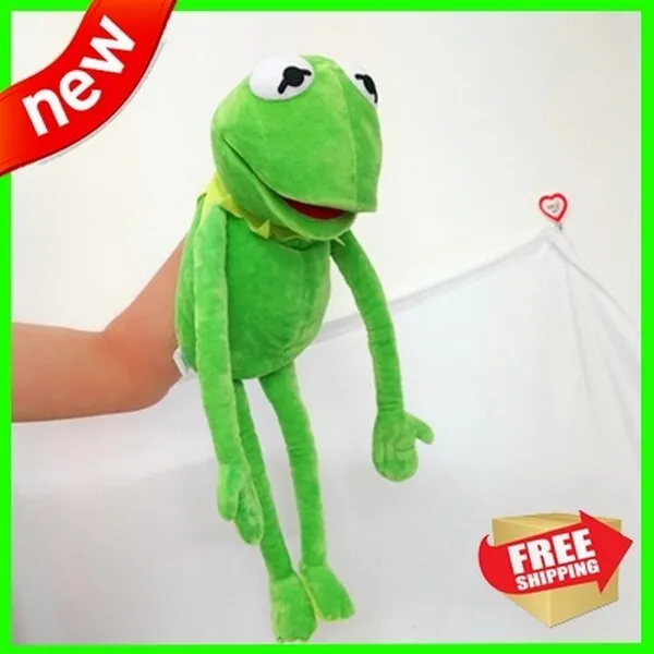 Kermit frog Puppets plush toy doll Sesame Street The Muppet Show