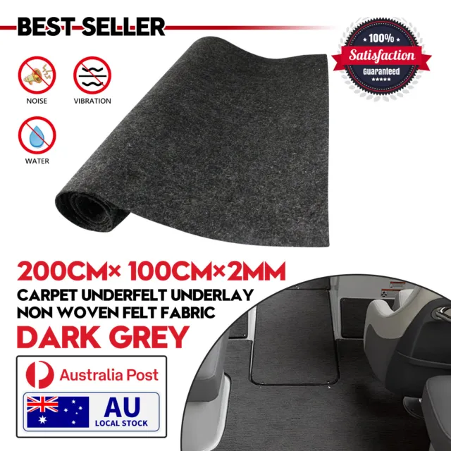 Anti Non Slip Liner Grip Mat Underlay Kitchen Carpet Drawer Cabinet Boat 2M x 1M