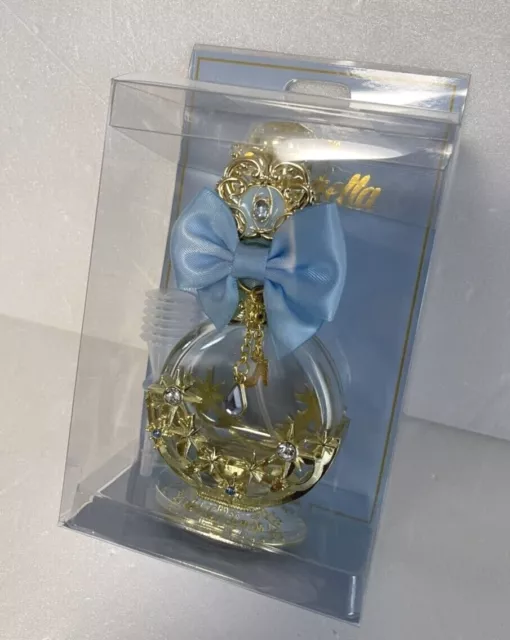 Disney Store Japan Cinderella Atomizer Bottle Ribbon Charm of the Glass Shoes