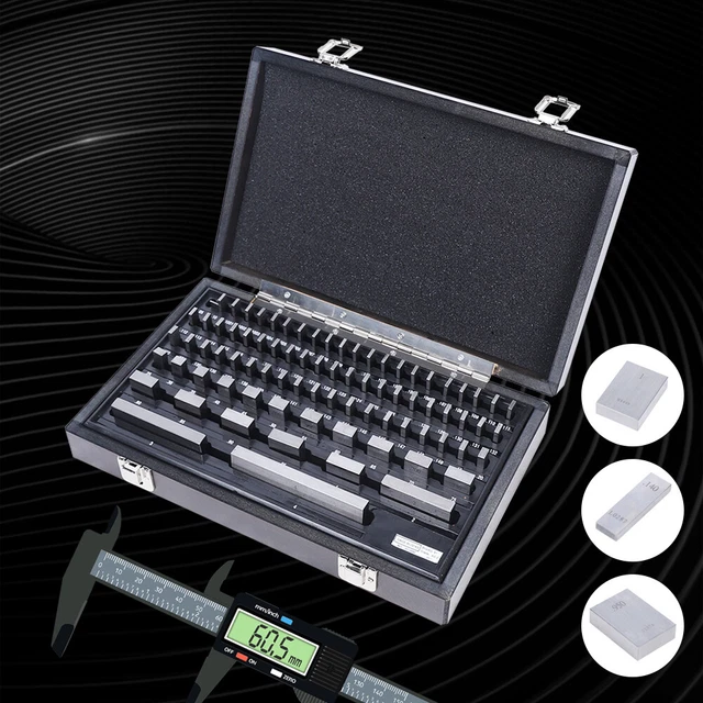 New 81pcs Precision Imperial Slip Gauge Block SetIi Level Grade Manual Grinding