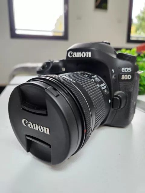 Appareil photo / Camera CANON 80D EOS + Objectif CANON 18-18 mm EFS