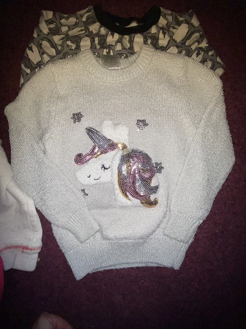 Girls Clothes Bundle Age 3-4 years Hoodie Jacket Jumper Sweatshirt X 7 3