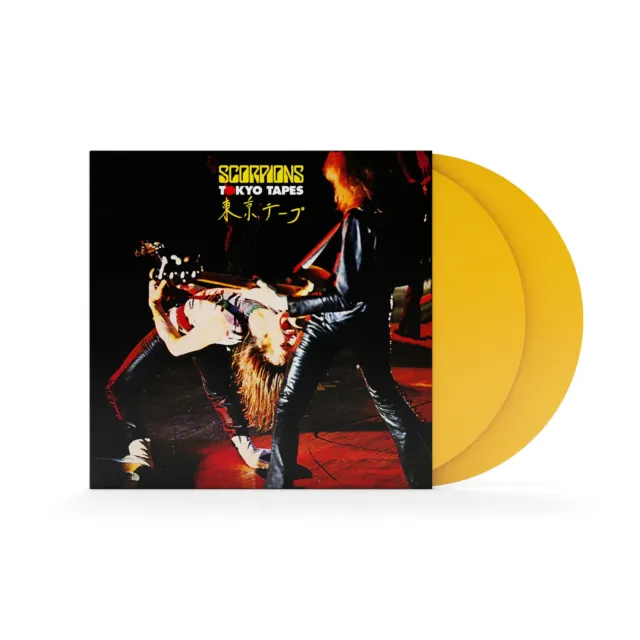 Scorpions 'Tokyo Tapes' 2LP 180g Yellow Vinyl - NEW & SEALED