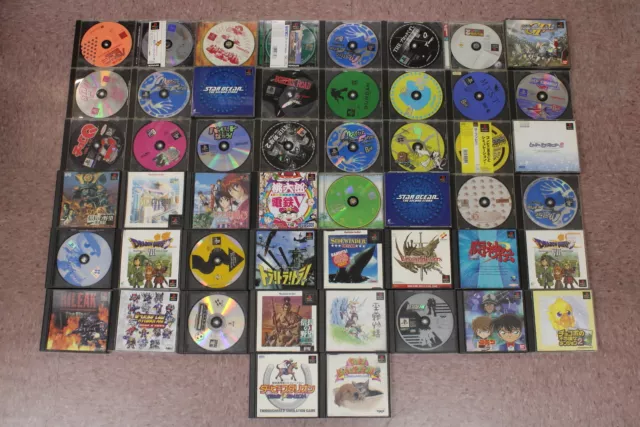 Wholesale Lot of 48 PS1 PlayStation 1 Games (Untested)