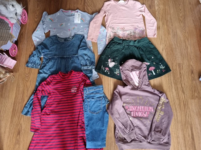 girls clothes bundle age 6-7 years
