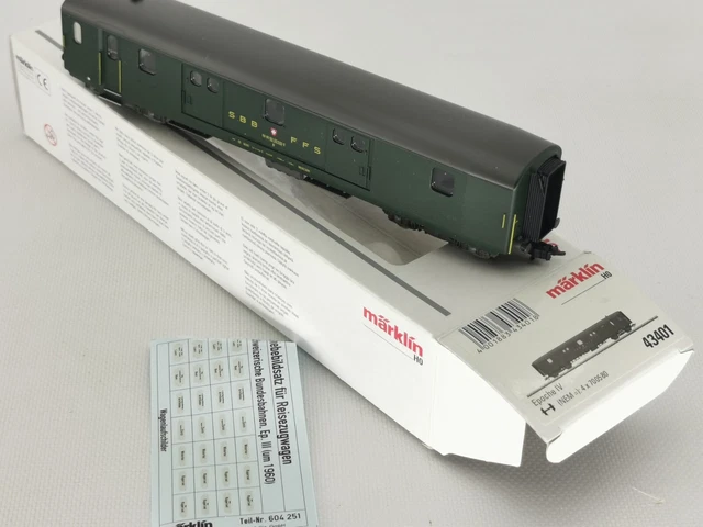 Märklin 43401 Fourgon à bagage CFF (Neu (gemäss Beschreibung)) in Bofflens für CHF 44 – mit