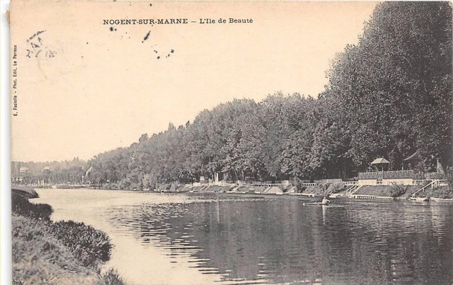 Cpa 94 Nogent Sur Marne L'ile De Beaute