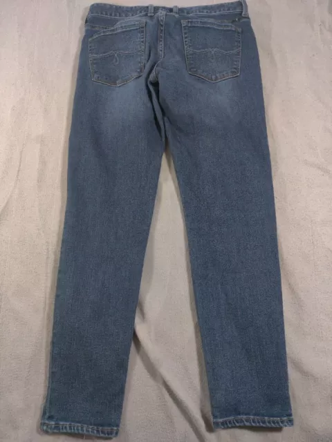 Lucky Brand Womens Jeans Blue 6 Capri Lolita Stretch Denim Skinny Comfort Casual 2