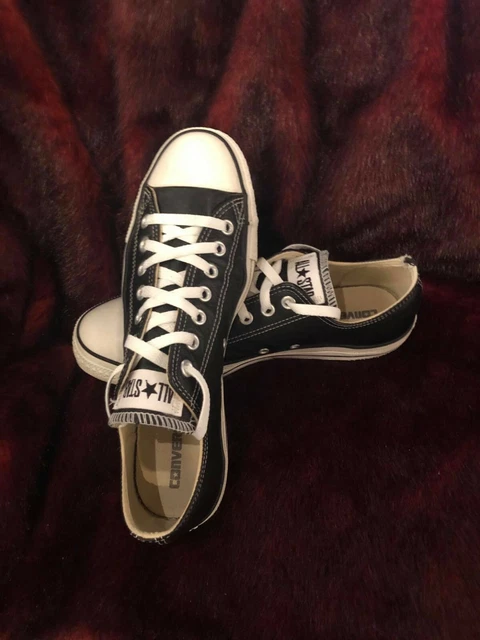 SCARPA UOMO CONVERSE Chuck Taylor All Star Sneaker Nere Pelle
