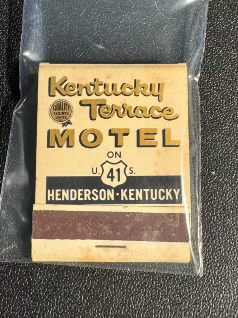 Matchbook - Kentucky Terrace Motel - Henderson, Ky - Unstruck!