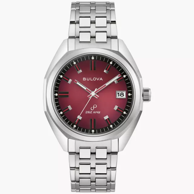 Bulova Jet Star 96B401 Red Dial Men's Watch