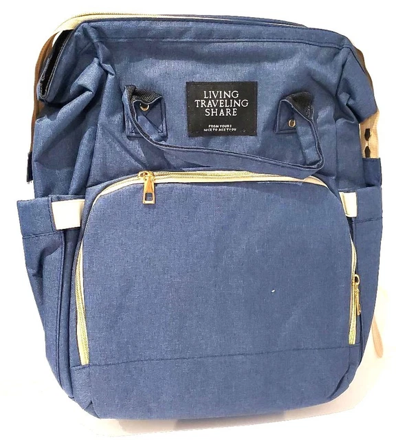 Living Traveling Share Large Waterproof Baby Backpack Diaper Bag Maternity Diape