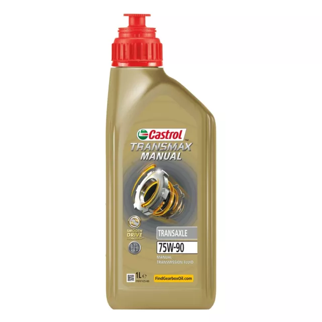 Castrol TRANSMAX Manual Transaxle 75W-90 75W90 Transaxle Fluid - 1 Litre 1L