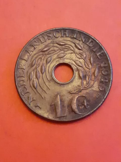 Netherlands East Indies 1 Cent 1945.