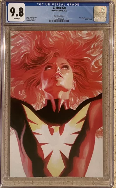 X-MEN #20 (2023) CGC 9.8 Alex Ross Timeless Dark Phoenix Virgin Variant