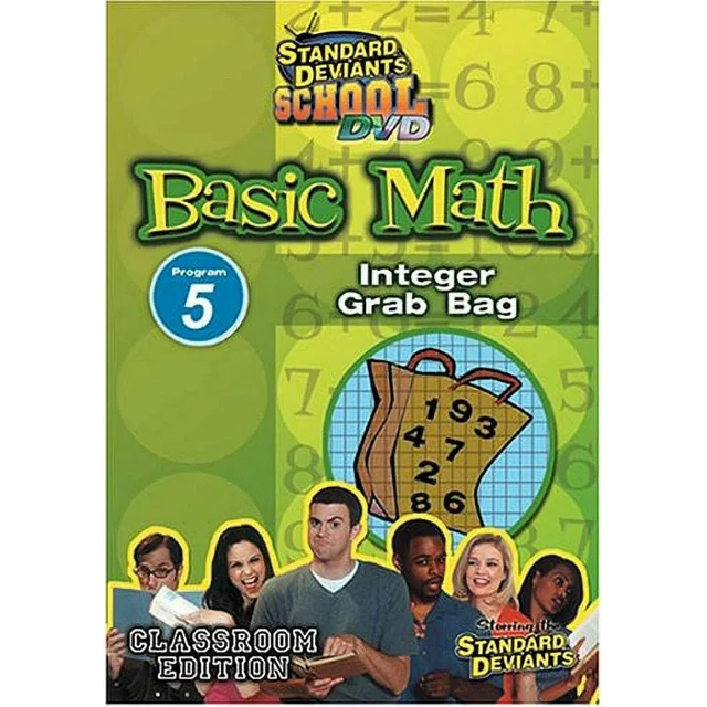 (未使用･未開封品)　Standard Deviants: Basic Math 4 - Dividing Integer [DVD] [Import] lok26k6 Amazon.com: Standard Deviants: Basic Math [DVD] : Standard