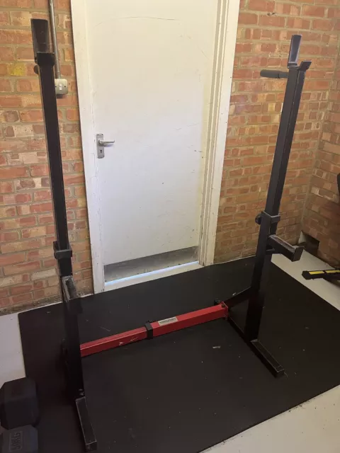 Body Max adjustable squat stands, Bench Rack & Dip Rack