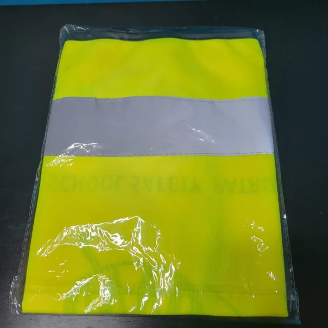 AAA Branded Yellow School Safety Patrol Vest NIP Size Small