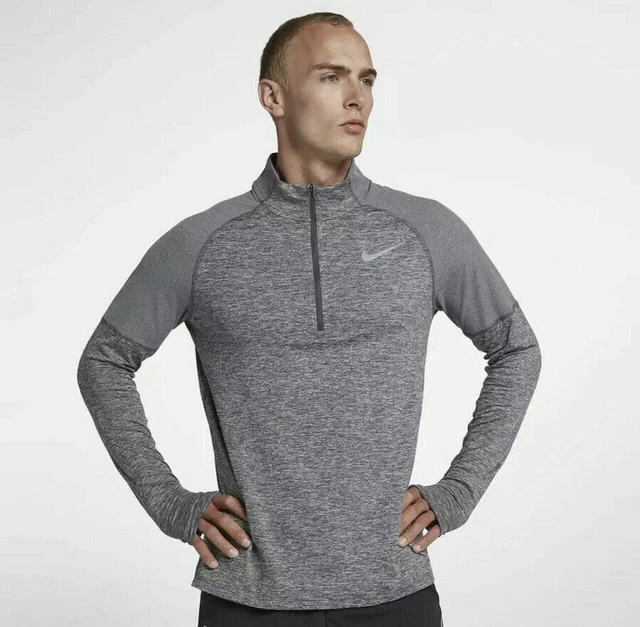 Mens quarter zip running top 2025