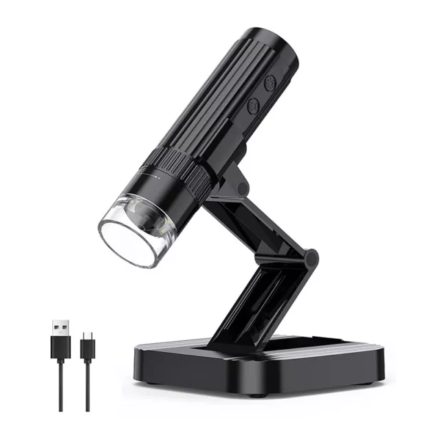 Microscope NuméRique Sans Fil Grossissement 50X-1000X WiFi USB Portable  Mi9179