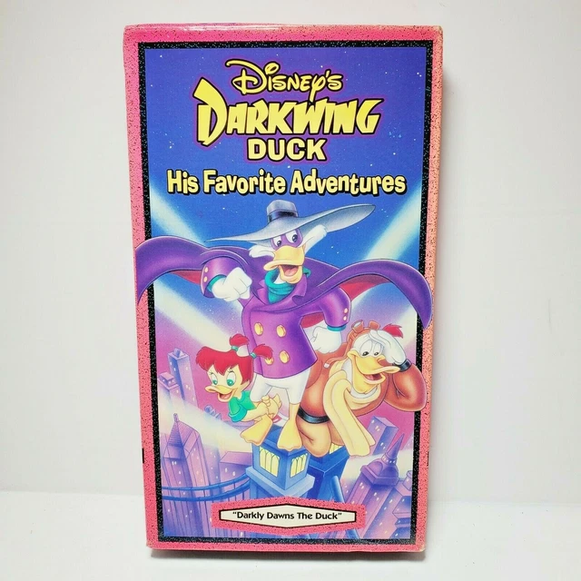 DARKWING DUCK VHS Disney 90s Cartoons Vintage Pilot Episode Classic