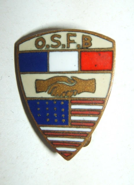 Vivarais : ancien insigne blason émaillé du Vivarais 1930