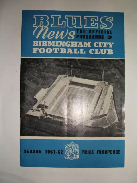 Birmingham City V R.c.d. Espanol (Fairs Cup) 07-12-1961