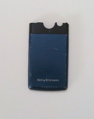 Sony Ericsson Téléphone Portable Original t610 Batterie Battery Cover Used Blue Bleu