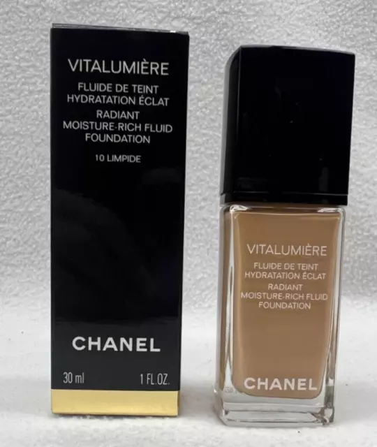 Chanel Vitalumiere Radiant Moisture Rich Fluid Foundation - #25 Petale  30ml/1oz