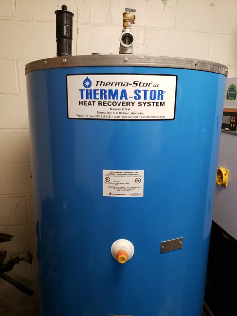 Therma-Stor TS-II-120-1 Refrigerant Heat Recovery Water Heater 120 Gallon 200mbh