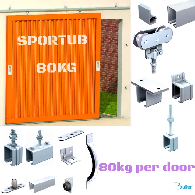 SLIDING DOOR GEAR For Garage, Barn, Industrial, Door Heavy