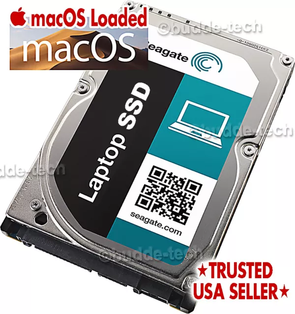 Mojave 10.14 SSD Drive 512GB 500GB - For Macbook Pro A1278 mid-2012 models only