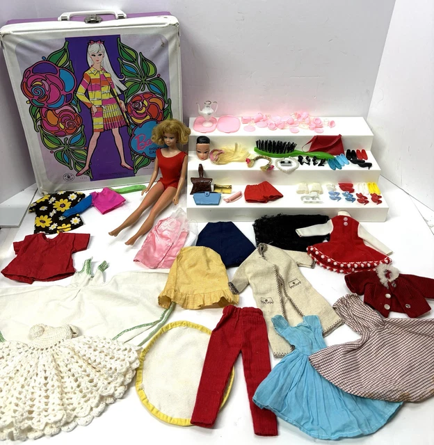 ANCIENNE POUPÉE Barbie Midge + Valise Japan Made In France Mattel 1962 EUR 1.000,00 - FR