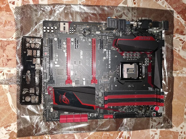 Asus Rog Maximus Vii Hero Intel Z97 ASUS ROG MAXIMUS Vii Hero Lga1150 Z97 Intel EUR 149,99 - PicClick FR