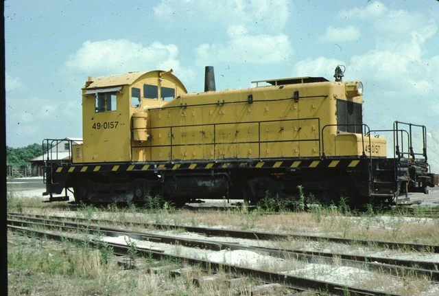 Material Service EMD SW1 Kodachrome original Kodak slide