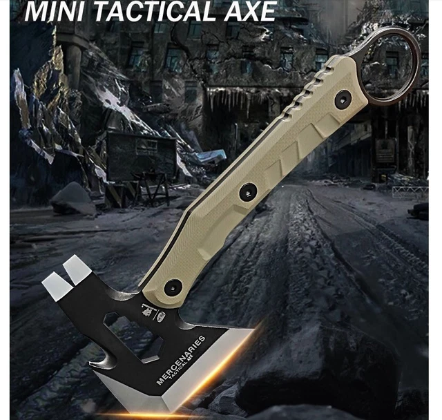 Camping Survival Axe Multifunction Army Military Emergency Fire Tactical Combat
