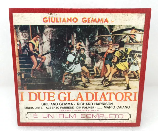 Film super 8 a colori sonoro I due gladiatori giuliano gemma film completo 6 bob