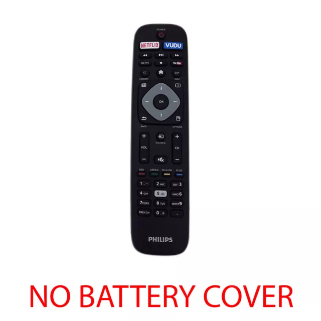 OEM Remote Control for Philip 65PFL5602F7B 65PFL5602F7D TV (No Cover)