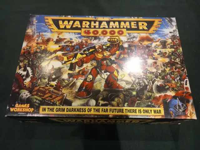 Warhammer 40k 2nd edition STARTER SET, Complete but NO MINIATURES