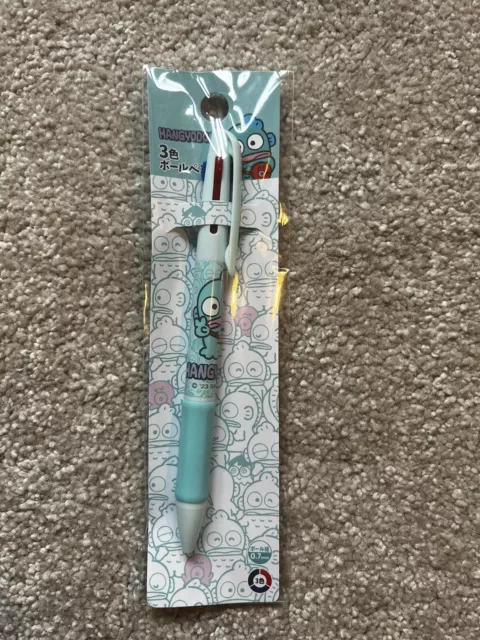 Cute Kawaii Japan Sanrio Hangyodon 3 Colour Ink Pen